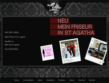 Tablet Screenshot of meinfriseur.net